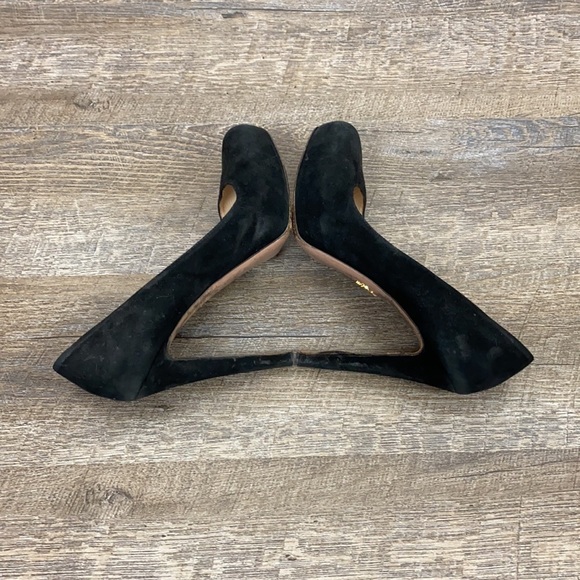 Prada Calzature Donna Camoscio basic black 38.5 - Picture 9 of 16